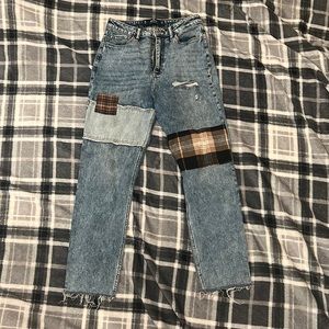 HOLLISTER High rise mom jeans